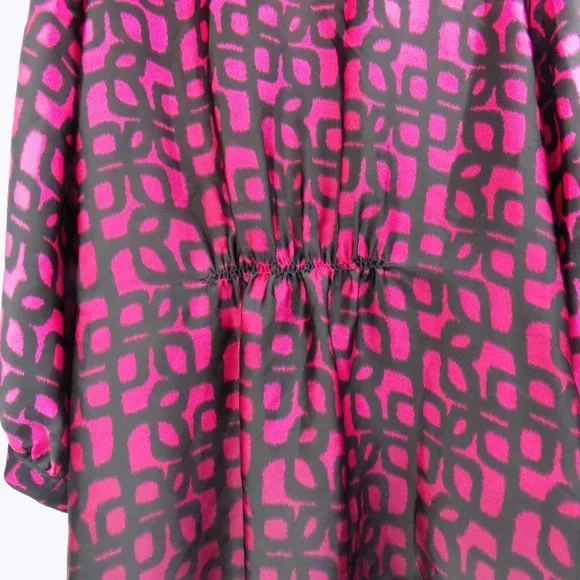 Calvin Klein Satin Feel Tie Back Kimono Style Blouse Size 2X - Picture 6 of 11
